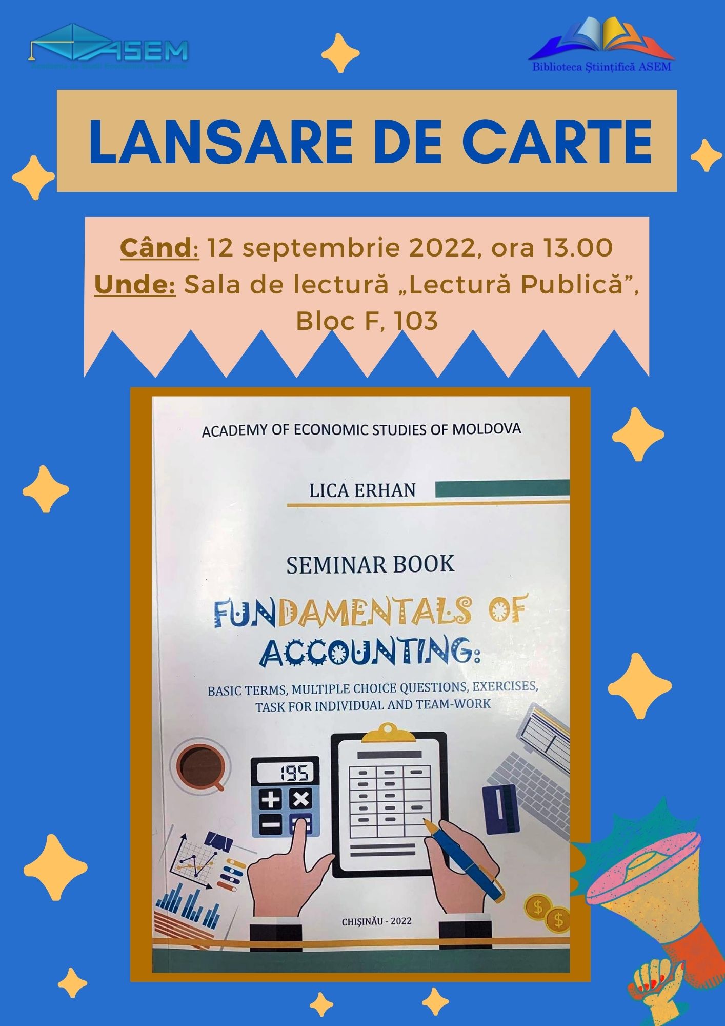 Lansare de carte Erhan